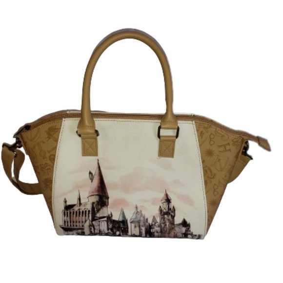 Loungefly Handbags - Loungefly Harry Potter Hogwarts Is My Home Handbag Purse Crossbody Bag Satchel